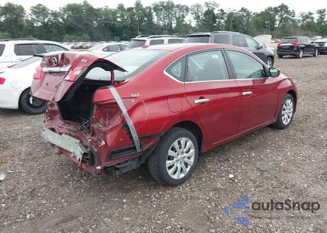 2017 Nissan Sentra Sv из США, поврежденный, VIN 3N1AB7AP7HY406669